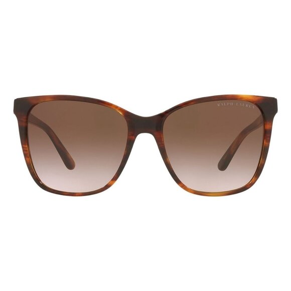 New RALPH LAUREN Havana Square RL8201 500713 Sunglasses Women - Picture 2 of 4